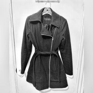 GUESS women’s wool blend coat